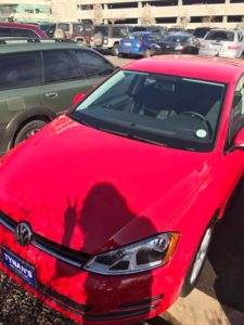 2017 Volkswagen Golf, Tornado Red